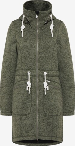 ICEBOUND Fleece jas in Groen: voorkant