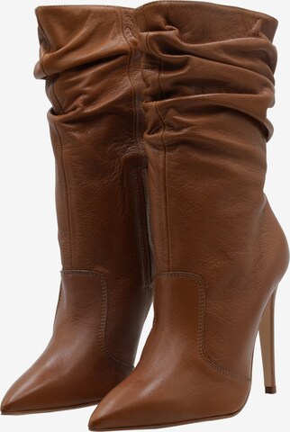 faina Ankle Boots in Brown