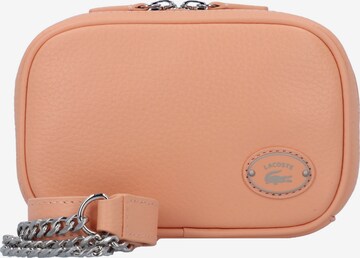 LACOSTE Crossbody Bag in Orange: front