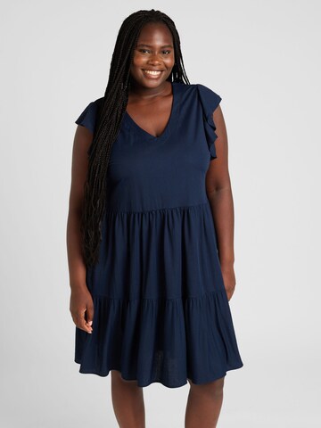 Robe 'Do44rina' Z-One en bleu : devant