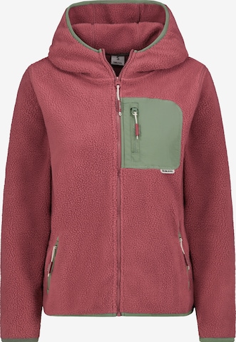 Sublevel Fleece Jacket in Red: front