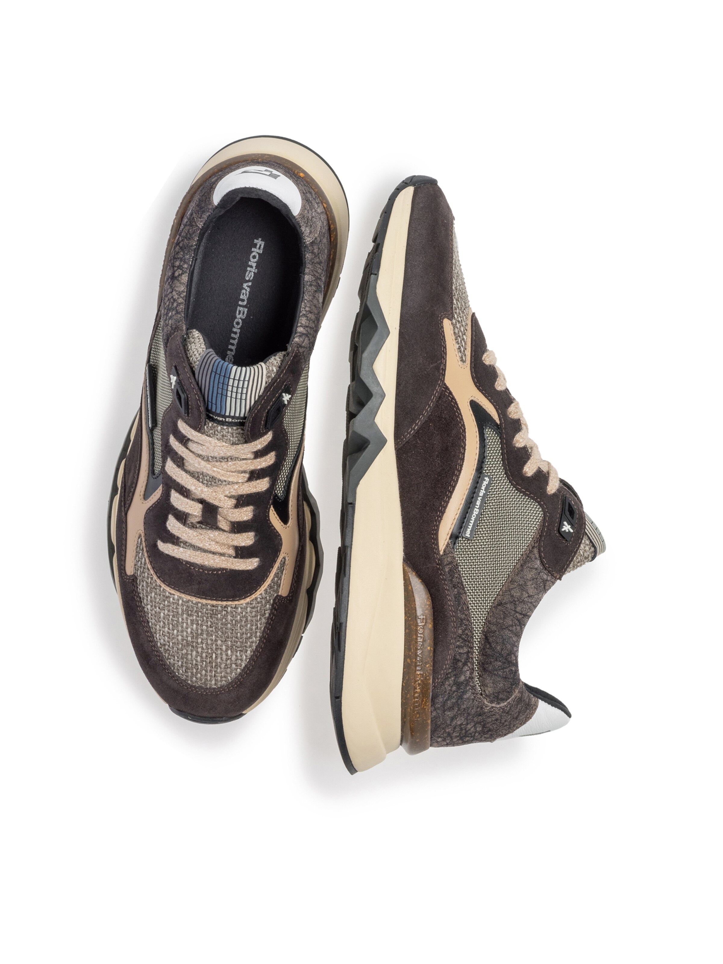 Floris van Bommel Sneaker 'De Zager 05' in Braun