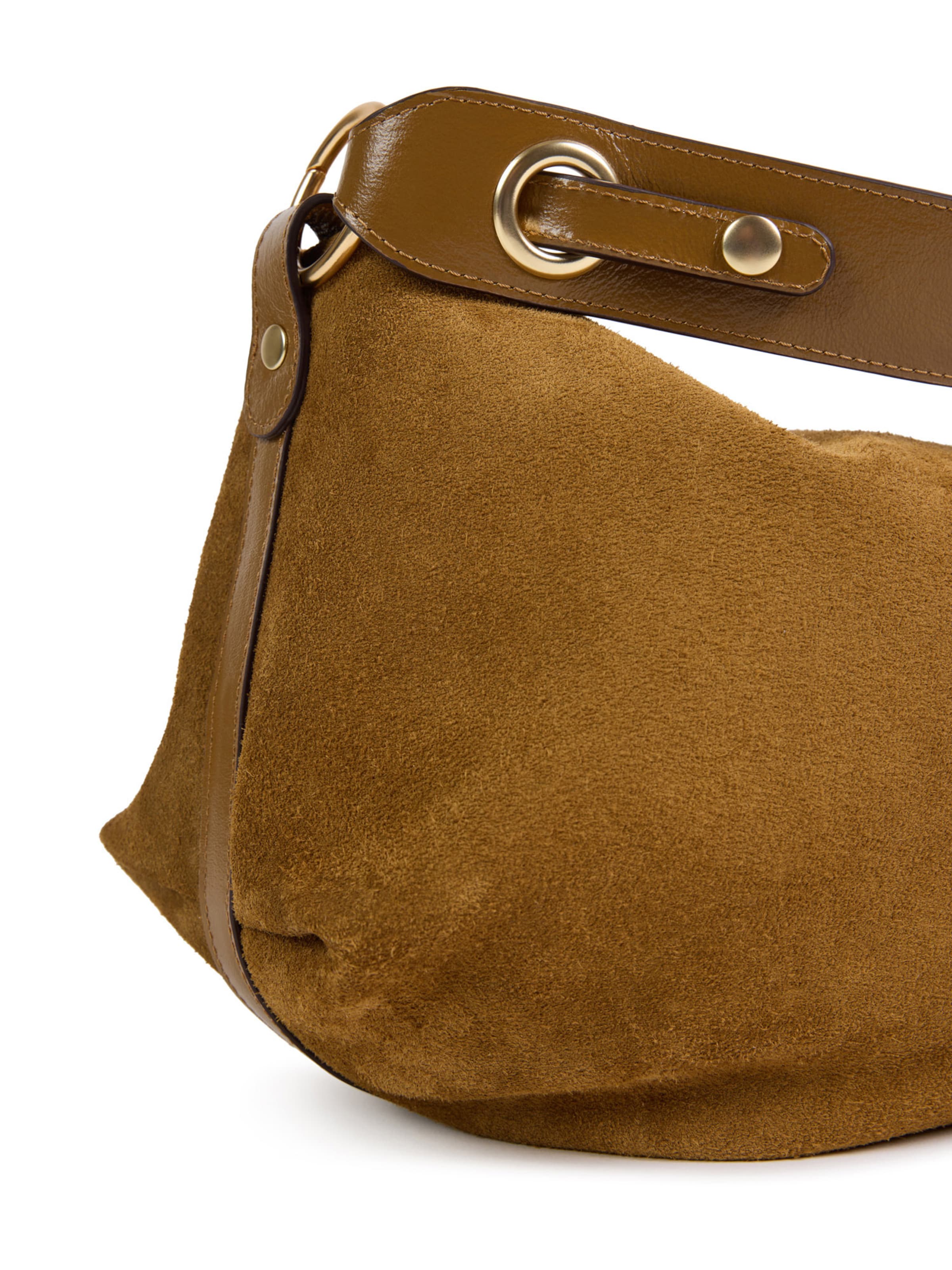 Nat&Nin Schoudertas 'Hera' in Bruin