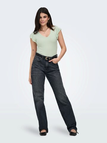 ONLY Tričko 'ONLBELIA' - Zelená