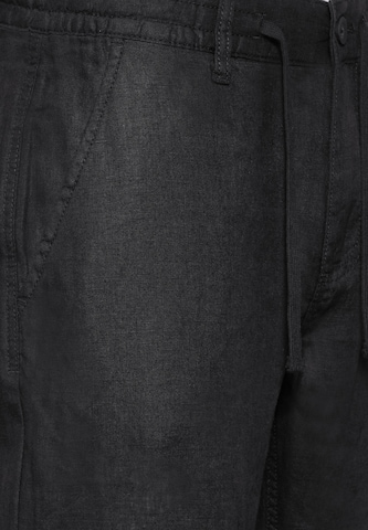 Street One MEN Regular Chino Pants in Black
