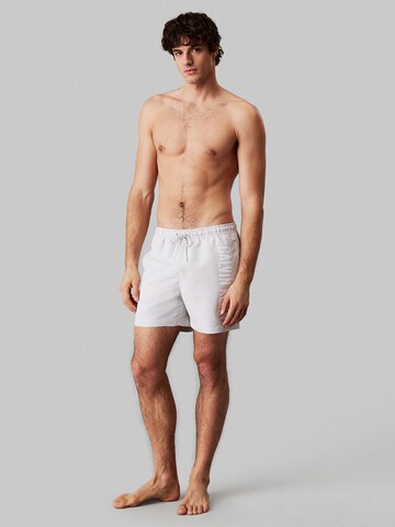 Calvin Klein Swimwear Board Shorts 'Intense Power' in Grey