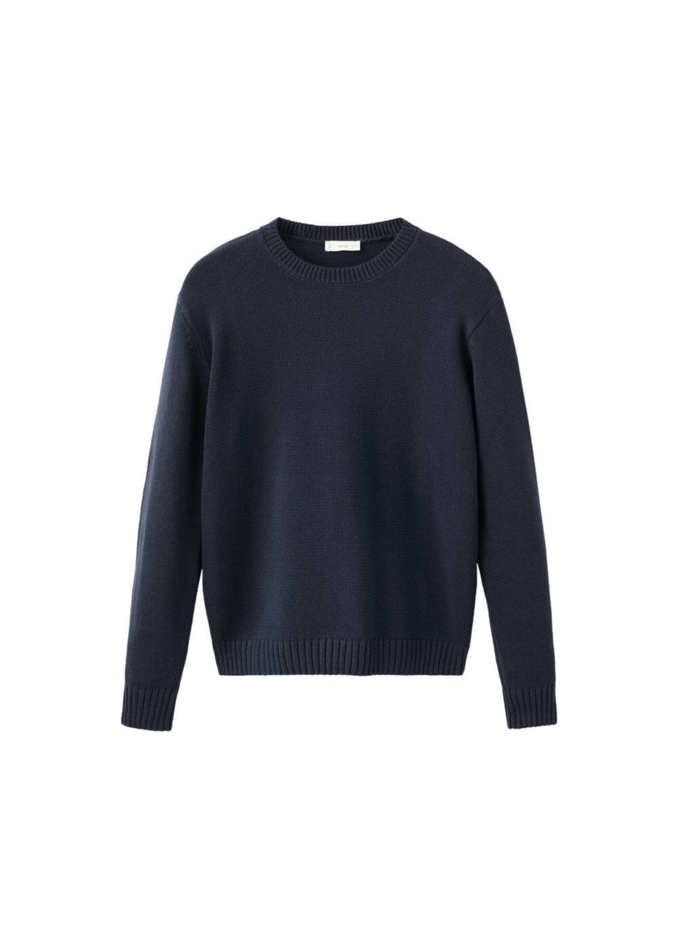MANGO TEEN Sweater 'Basico' in Blue: front