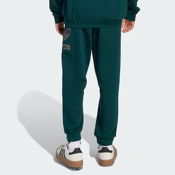 Effilé Pantalon ADIDAS ORIGINALS en vert