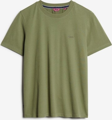 T-shirt Superdry en vert : devant