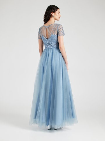 Unique Evening Dress in Blue