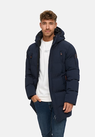 INDICODE JEANS Winter coat 'INBoulton' in Blue