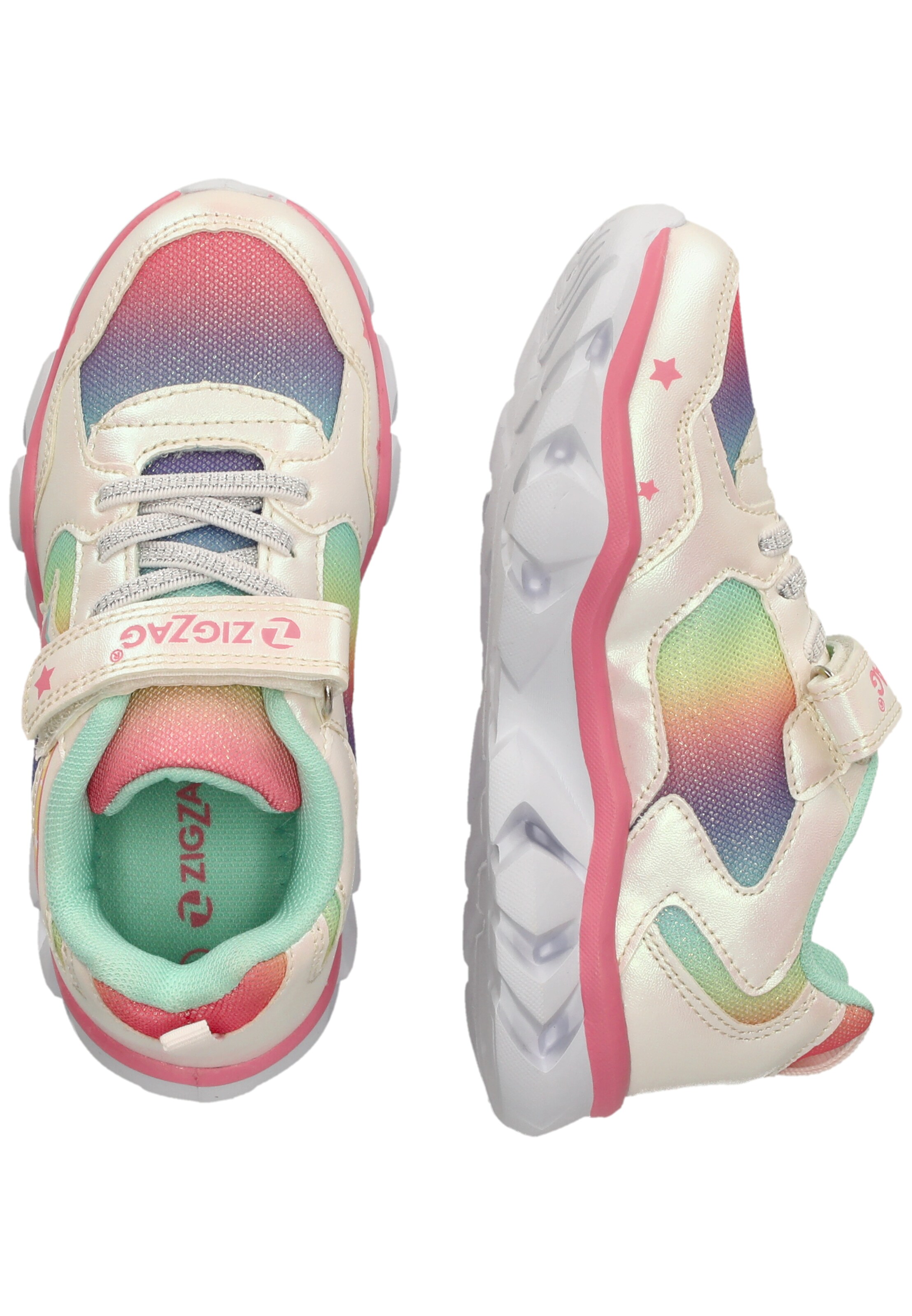 ZigZag Sneaker 'Saserta' in Pink