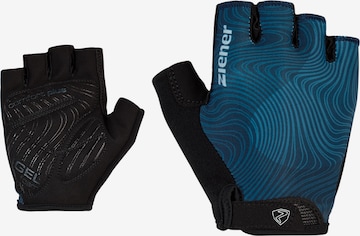 ZIENER Athletic Gloves 'CONSTANZE' in Blue: front