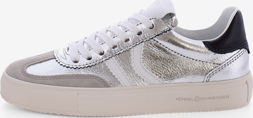 Kennel & Schmenger Sneaker 'LENI' in Silber: Vorderseite