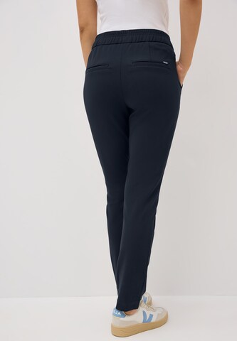 CECIL Slim fit Pants 'Tracey' in Blue
