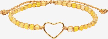 Bracelet Samapura Jewelry en jaune : devant