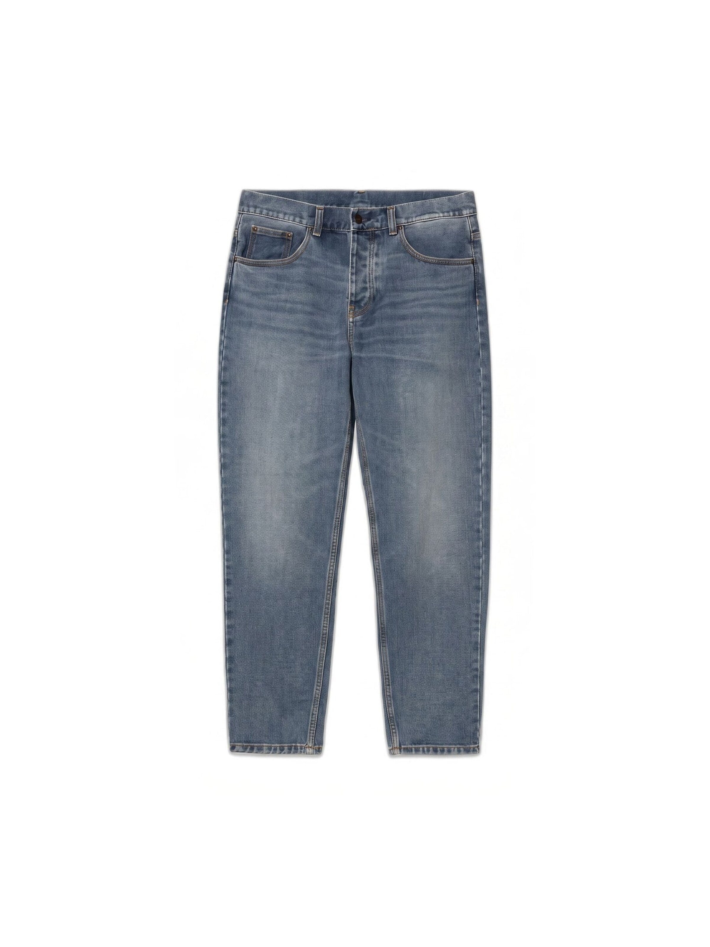 Carhartt WIP Baggy Jeans 'Newel' in Blue: front