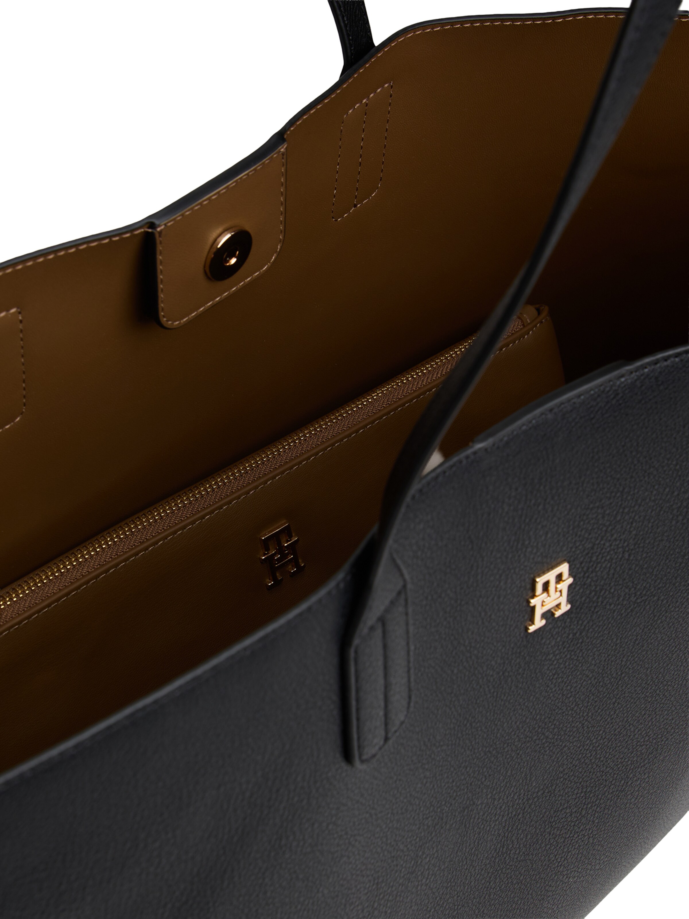 TOMMY HILFIGER "Чанта тип ""Shopper""" в черно