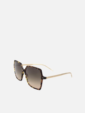 HUGO BOSS Zonnebril in Bruin