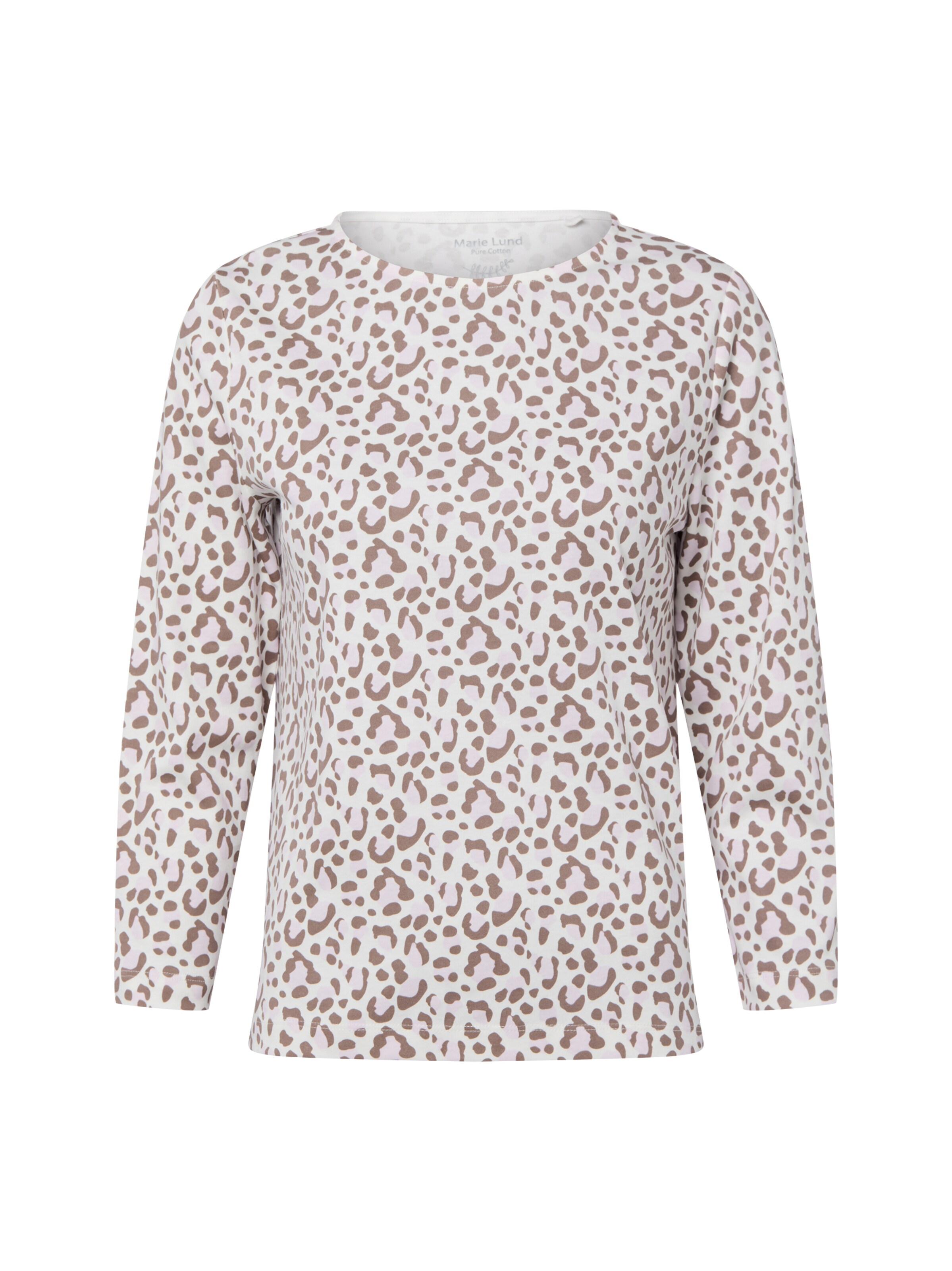 T-shirt Marie Lund en blanc : devant