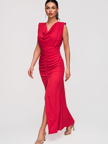 Ombre Avondjurk in Rood