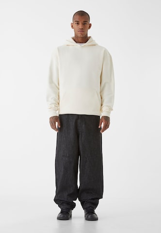9N1M SENSESweater majica 'Sense Blank' - bijela boja