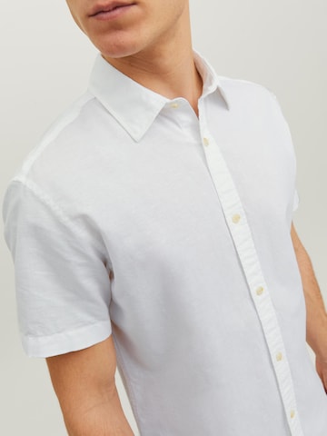 JACK & JONES Regular fit Overhemd 'Summer' in Wit