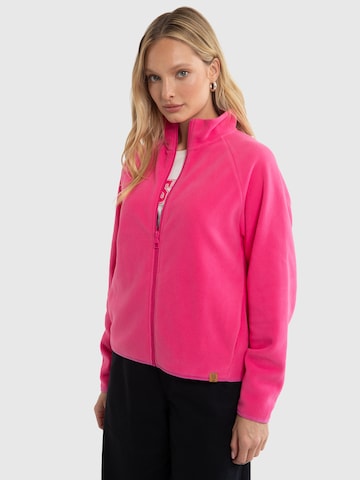 BIG STAR Fleece Jacket 'Sherley' in Pink