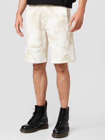 Calvin Klein Regular Shorts in Beige: predná strana