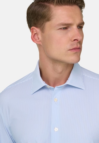 Boggi Milano Regular fit Overhemd in Blauw