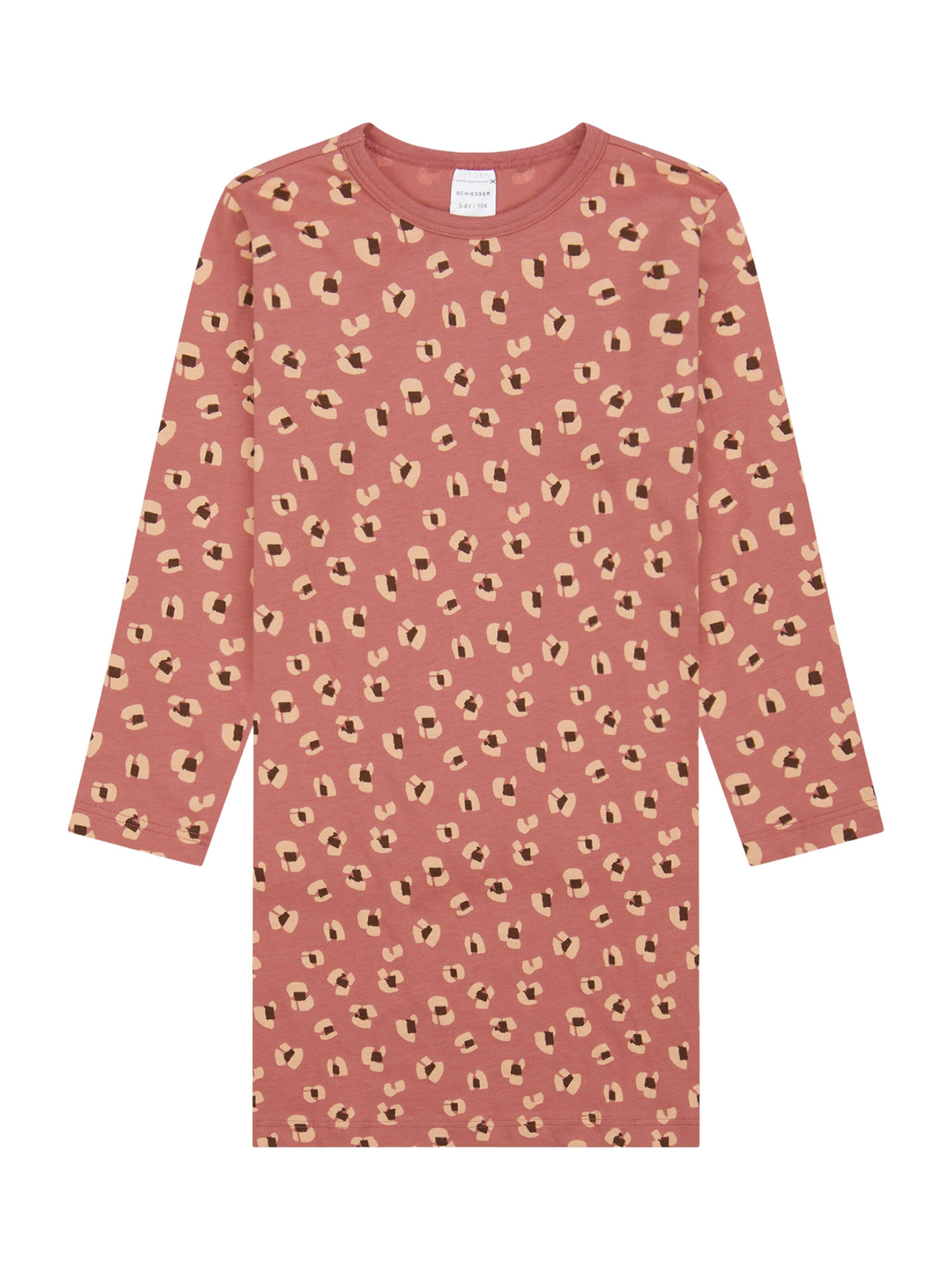SCHIESSER Nachthemd in Oranje: voorkant