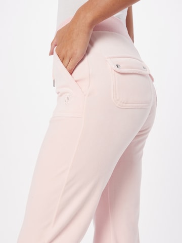 Regular Pantaloni 'DEL RAY' de la Juicy Couture pe roz