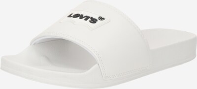 LEVI'S ® Pantoletter 'JUNE' i navy / hvid, Produktvisning