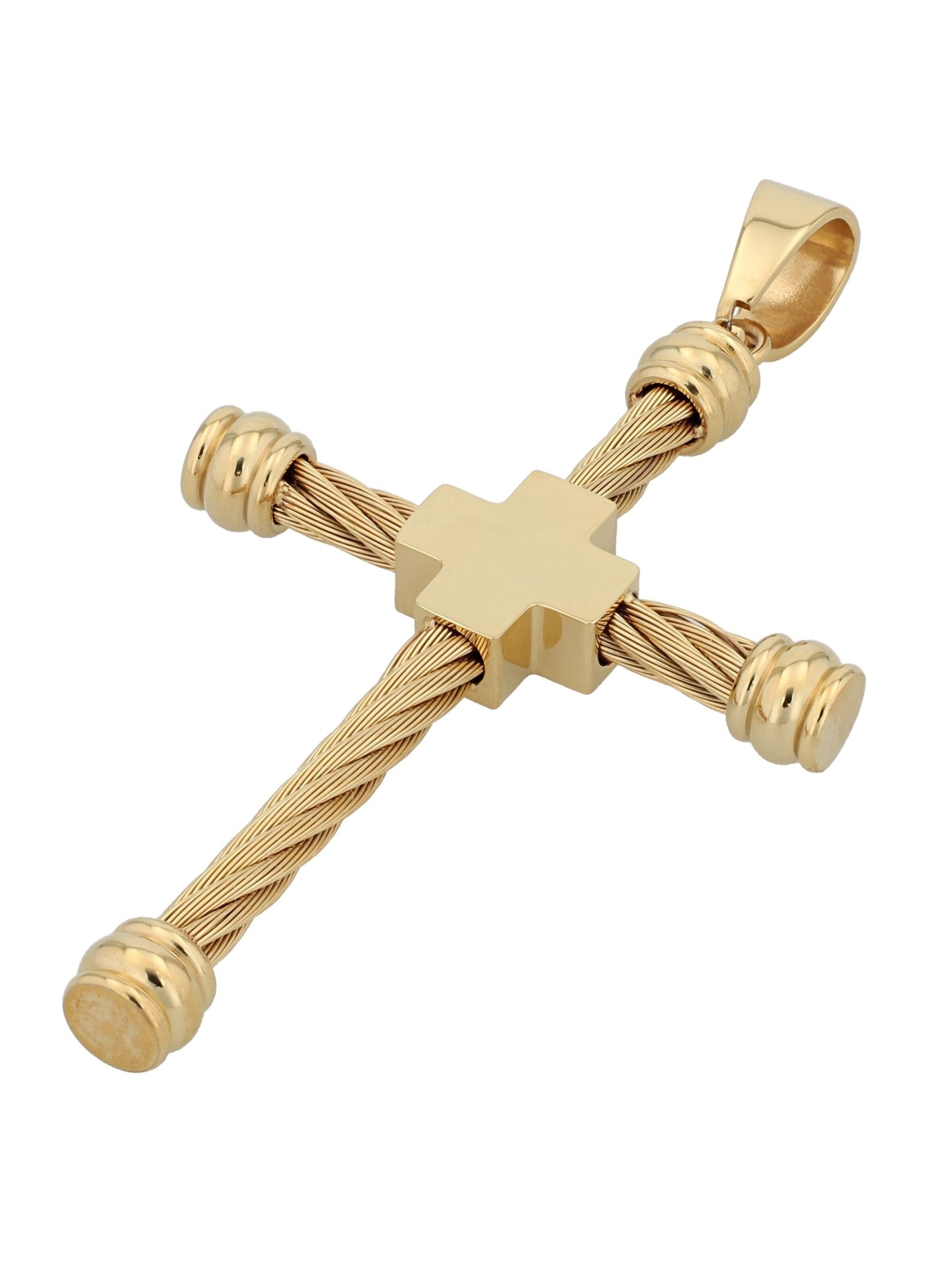 Akzent Pendant 'Seraphel, hautverträglich' in Gold: front