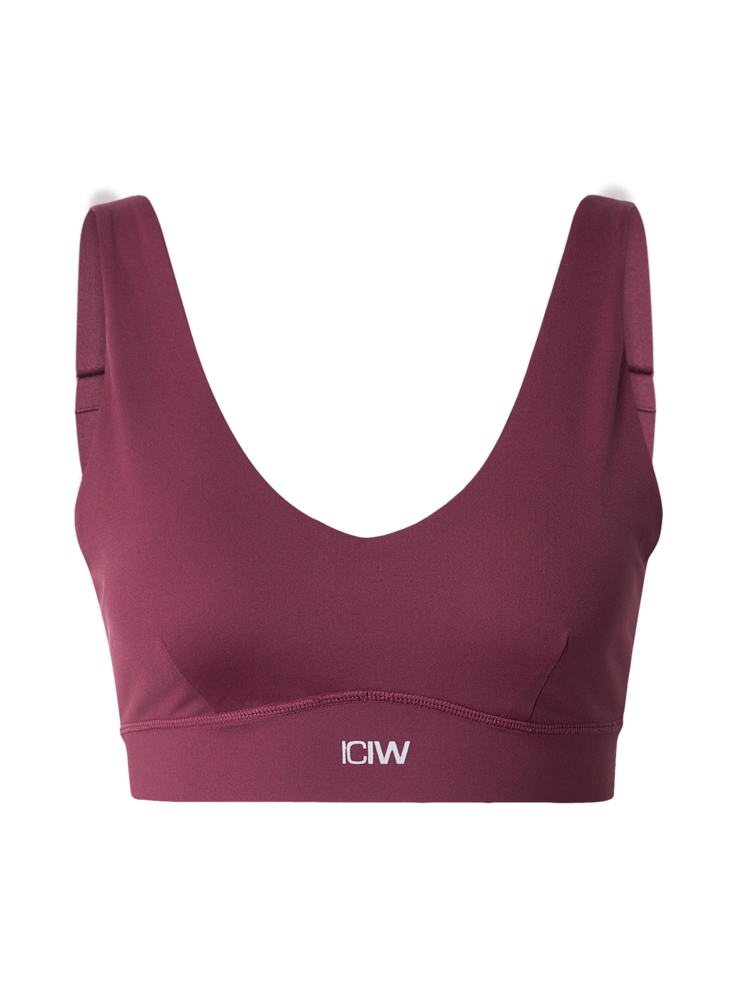 ICANIWILL Bralette Sports bra 'Essential' in Red: front