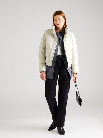 Calvin Klein Jeans Between-season jacket 'MATTE' in Beige