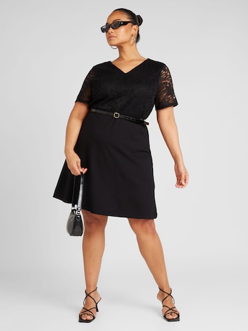 ABOUT YOU Curvy - Vestido 'Shelly' en negro