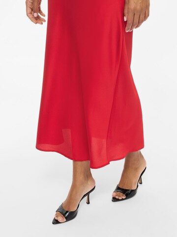 VILA - Falda 'VIEllette' en rojo