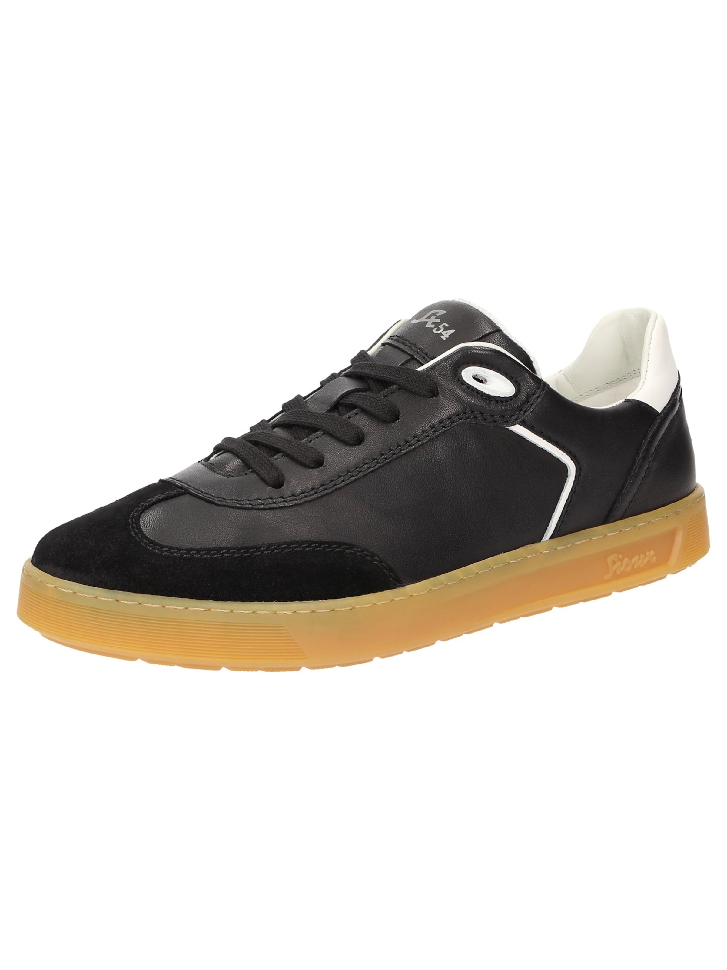 SIOUX Sneakers laag ' Tedroso-708 ' in Zwart: voorkant