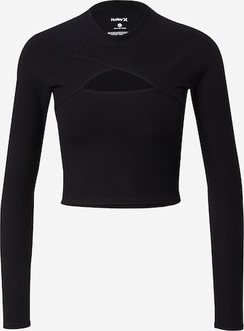 Hurley Funktionsshirt in Schwarz: predná strana