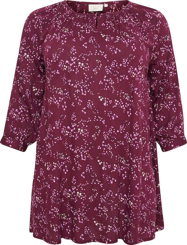 KAFFE CURVE Bluse 'Sikka' in Pink