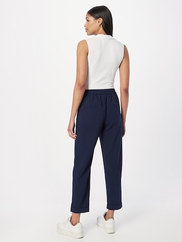 ESPRIT Regular Trousers with creases 'Munich' in Blue