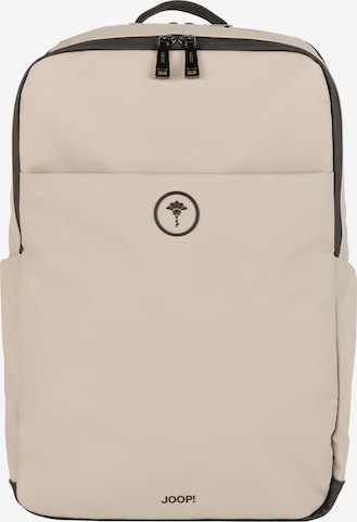 JOOP! Rucksack 'Dinamico Pietro' in Weiß: Vorderseite