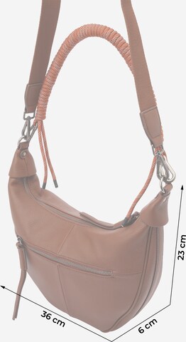 FREDsBRUDER Shoulder Bag 'Nea' in Brown