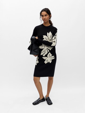 OBJECT Knit dress 'OBJRAY' in Black