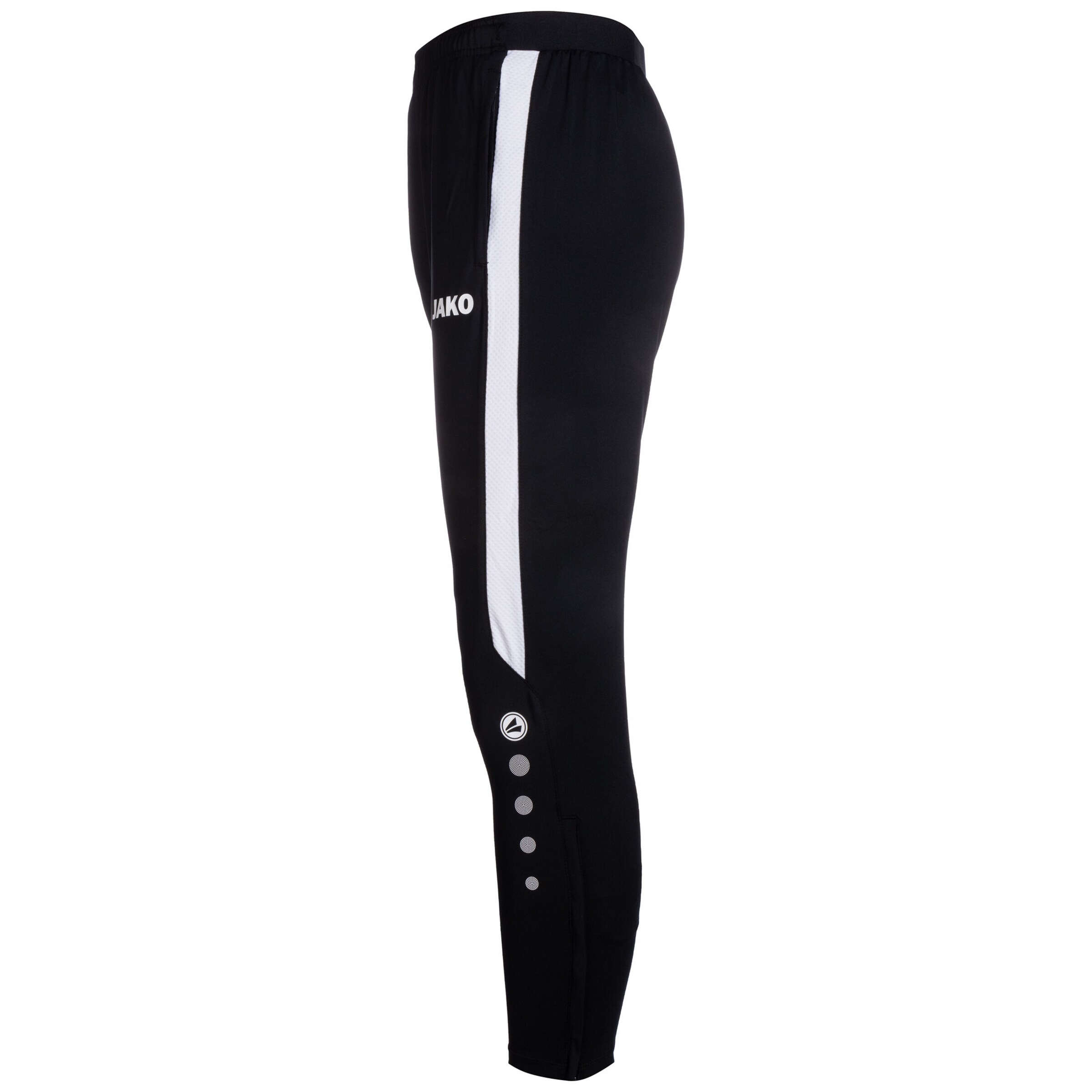 JAKO Tapered Sporthose in Schwarz