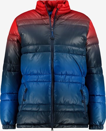 Ulla Popken Winter Jacket 'HYPRAR' in Blue: front