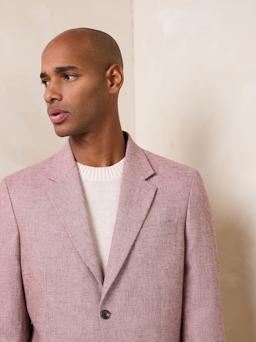 Coupe slim Veste de costume Next en rose