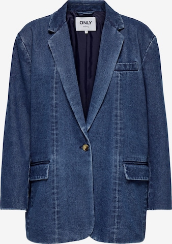 Blazer 'ONLCory' ONLY en bleu : devant