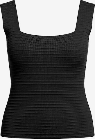 Imily Bela - Top de punto en negro: frente